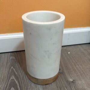 Crate & Barrel marble wine cooler